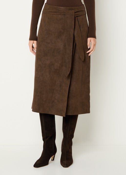 Expresso Midi rok met ceintuur