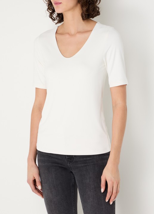 Expresso Noos T-shirt met V-hals