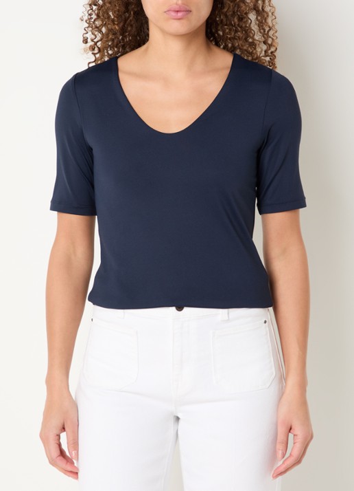 Expresso Noos T-shirt met V-hals