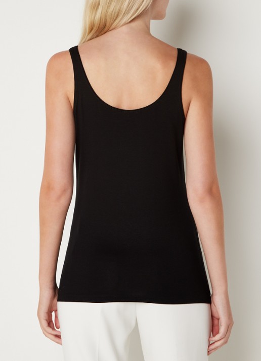 Expresso Singlet met stretch - achterkant zwart