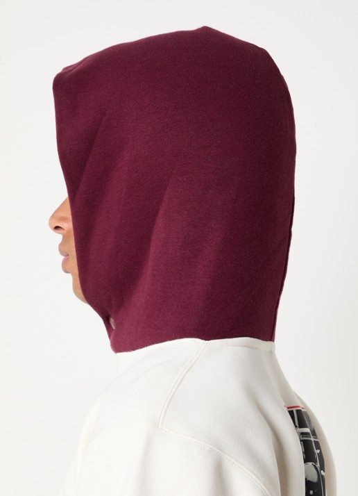 F1 All Hands hoodie met logo- en backprint - detail 2 creme