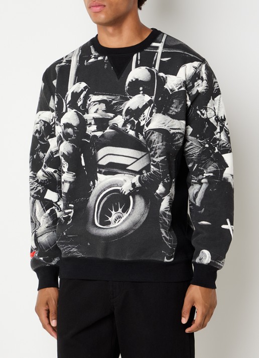 F1 All Hands sweater met print