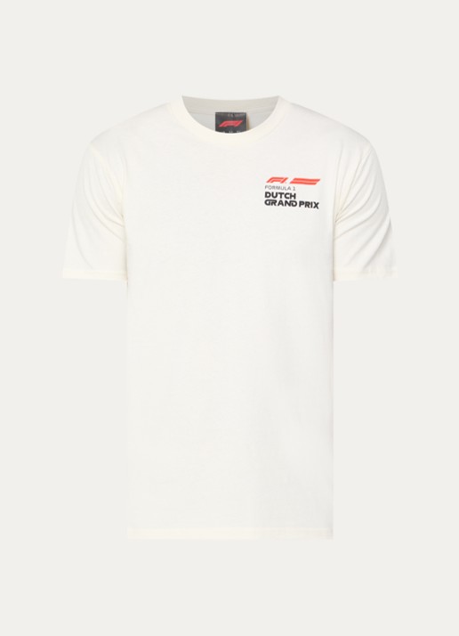 F1 Netherlands Grand Prix T-shirt met logo- en backprint