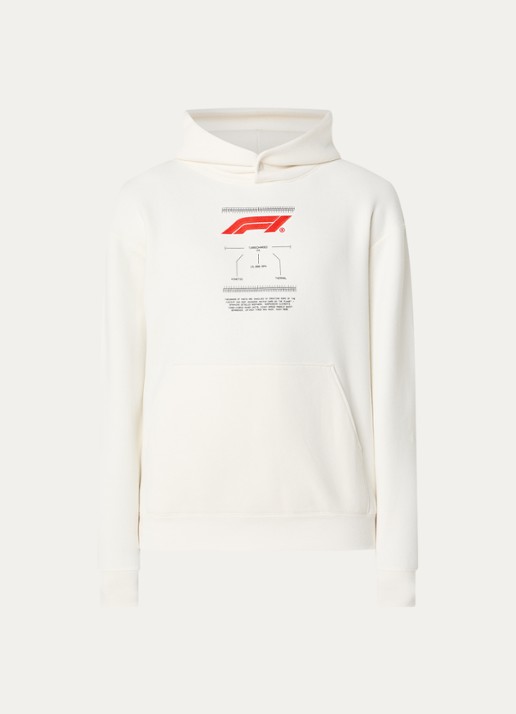 F1 Turbocharged hoodie met print
