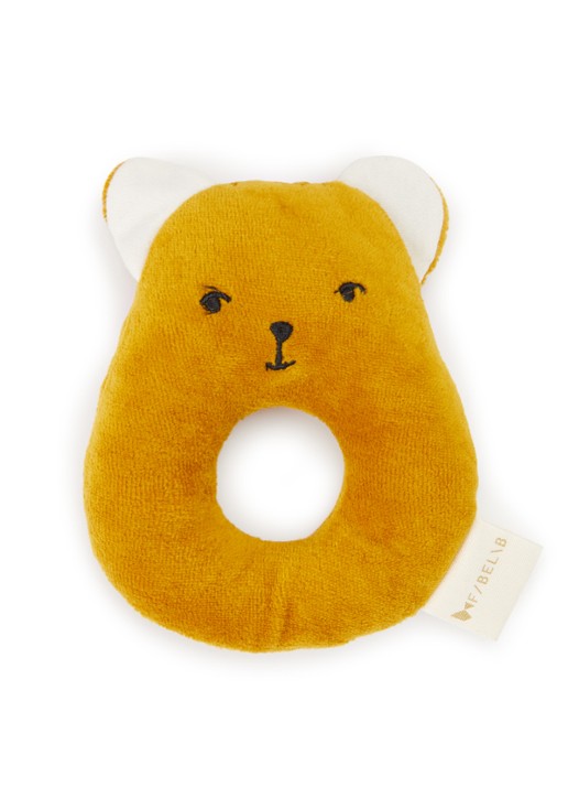Fabelab Bear rammelaar 14 cm