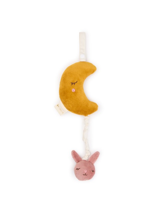 Fabelab Bunny Moon muziekknuffel 24 cm