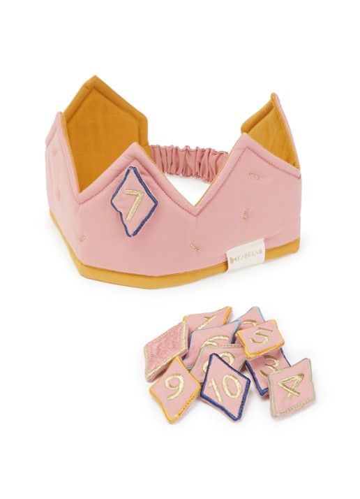 Fabelab Celebration Crown Baby hoed met applicatie