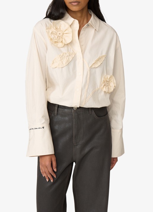 Fabienne Chapot Alex blouse met applicatie