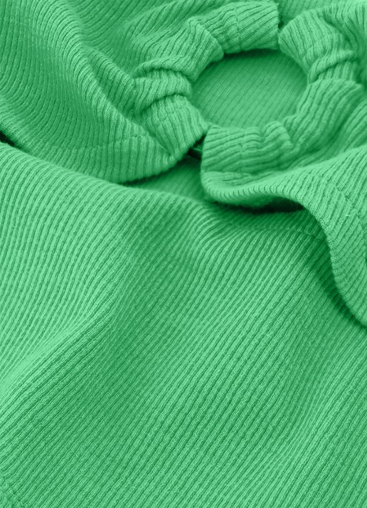Fabienne Chapot Benita crop top met cut-out detail - detail 2 groen