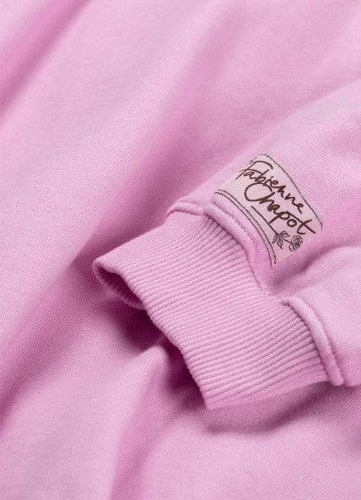 Fabienne Chapot Bubble sweater met plooidetail - detail 3 roze