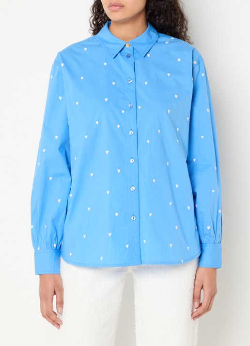 Fabienne Chapot Dina blouse met borduring