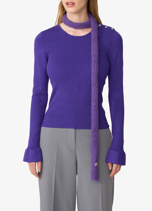 Fabienne Chapot Lilo ribgebreide pullover