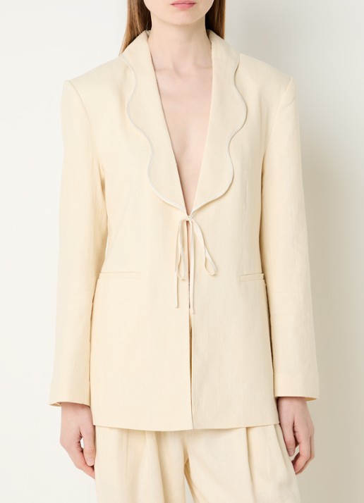 Fabienne Chapot Millor blazer in linnenblend