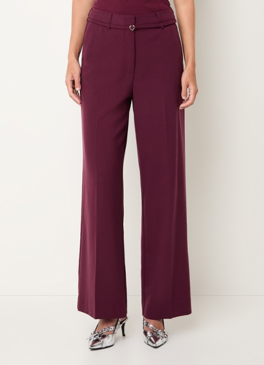 Fabienne Chapot Nelsan high waist wide fit pantalon
