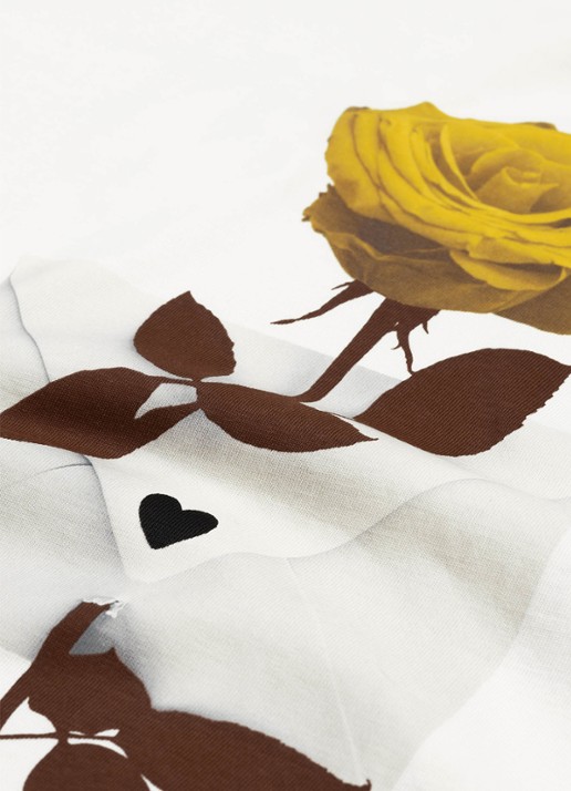 Fabienne Chapot Phileine Rose longsleeve met print - detail 5 gebroken wit