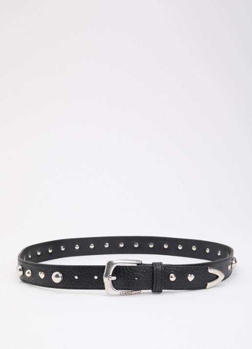 Fabienne Chapot Play Of Studs riem van leer met studs