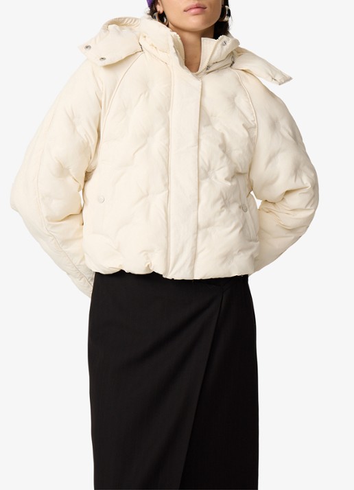 Fabienne Chapot Pomme puffer jack met steekzakken