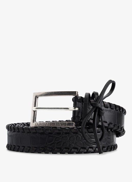 Fabienne Chapot Sailen Lace-up riem van leer