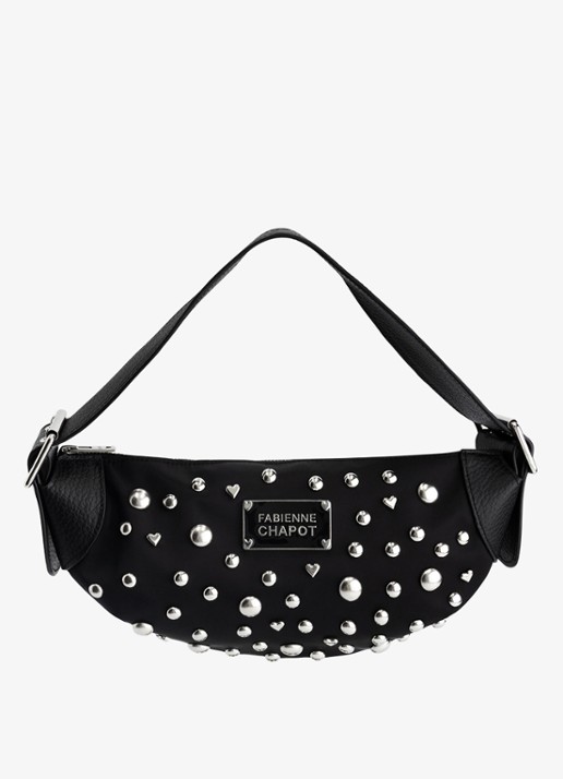 Fabienne Chapot Taffy schoudertas met studs