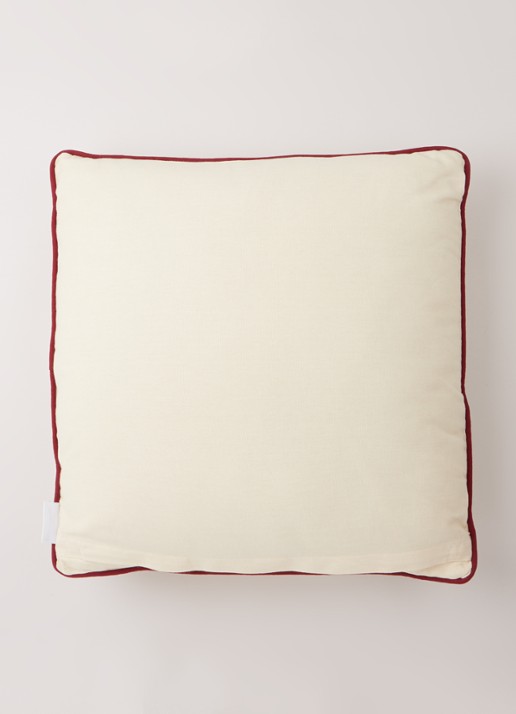 Fabienne Chapot Zebra sierkussen 50 x 50 cm - voorkant 2 beige