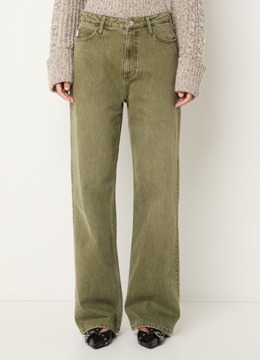 Fabienne Chapot Zoe high waist loose fit jeans met gekleurde wassing