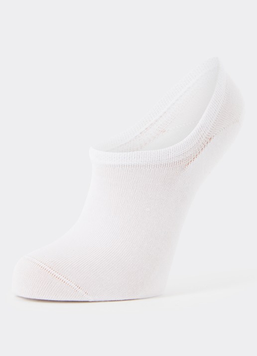 Falke Active Breeze sneakersokken in lyocellblend - detail wit