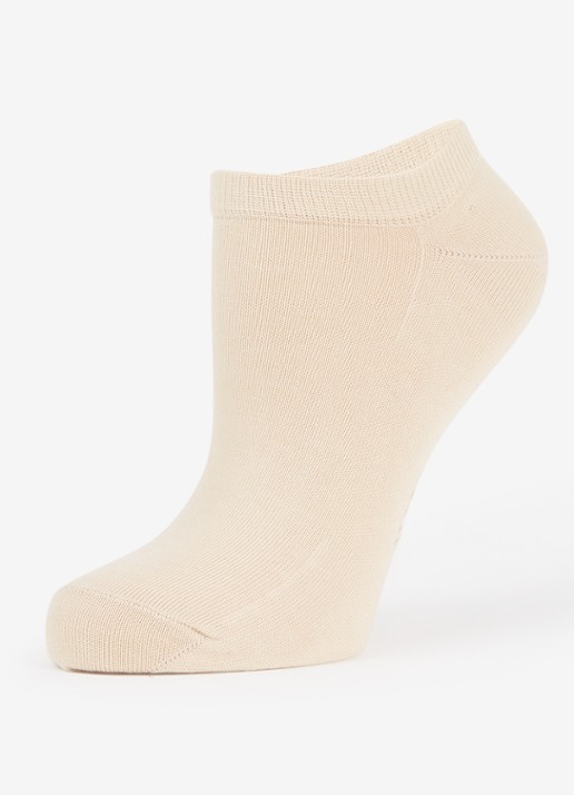 Falke Active Breeze sneakersokken - detail creme