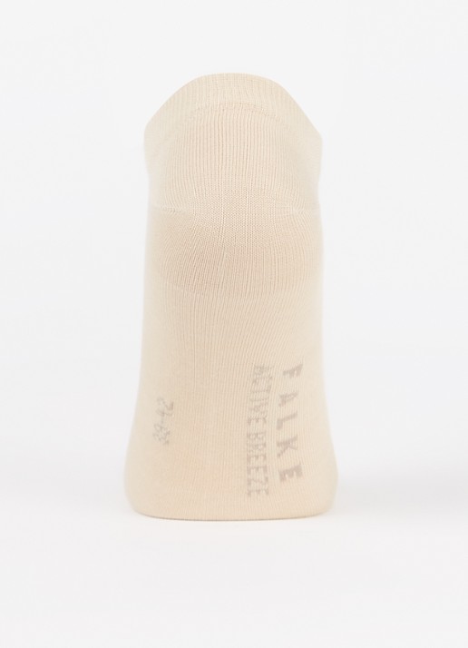 Falke Active Breeze sneakersokken - voorkant 3 creme