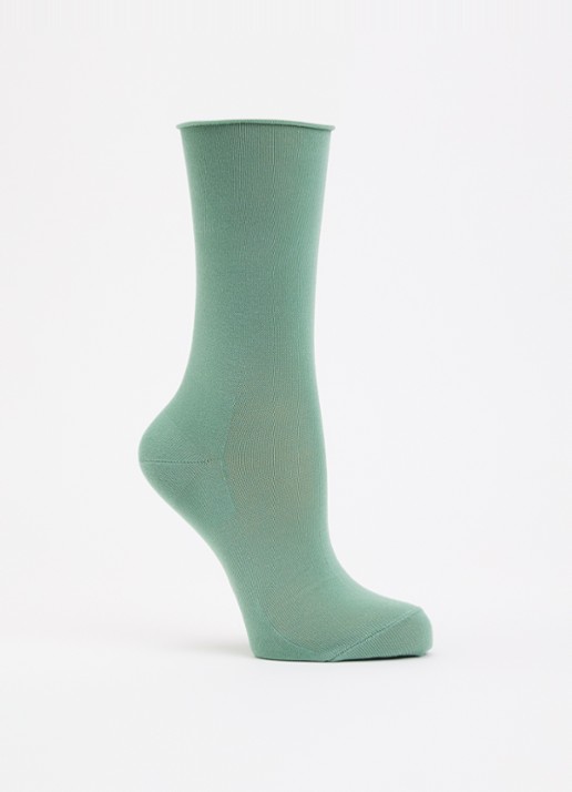 Falke Active Breeze sokken met logo - voorkant mint