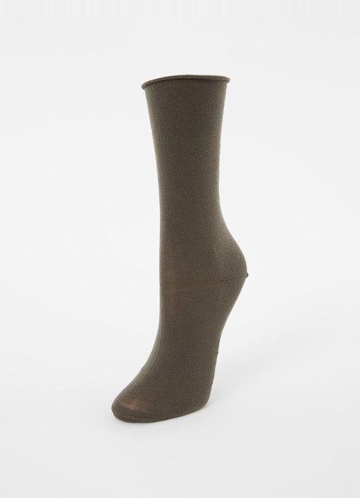 Falke Active Breeze sokken  - detail 3 legergroen