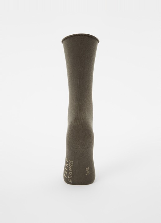 Falke Active Breeze sokken  - voorkant 2 legergroen