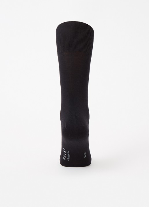 Falke Climawool sokken in scheerwolblend - voorkant 2 zwart