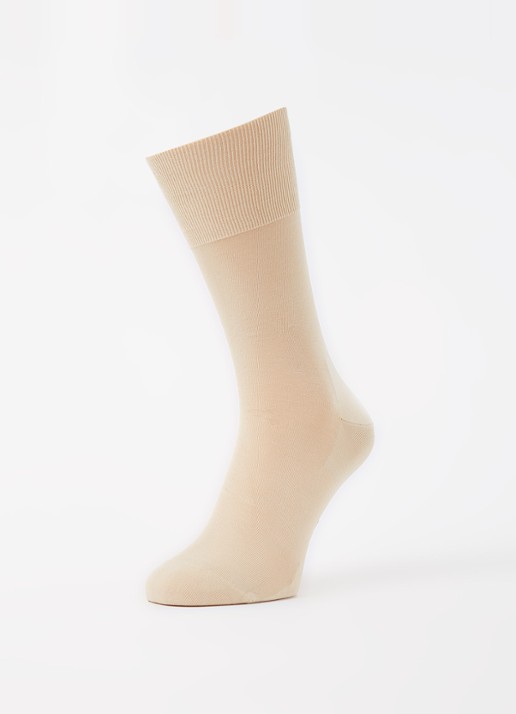 Falke Climawool sokken in scheerwolblend - detail zand
