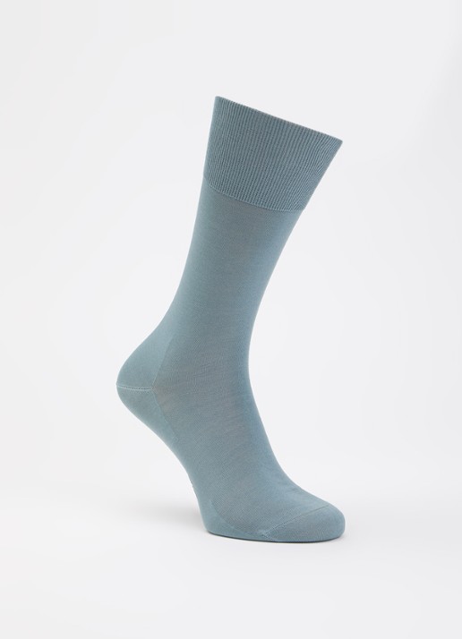 Falke Climawool sokken in wolblend - voorkant beige