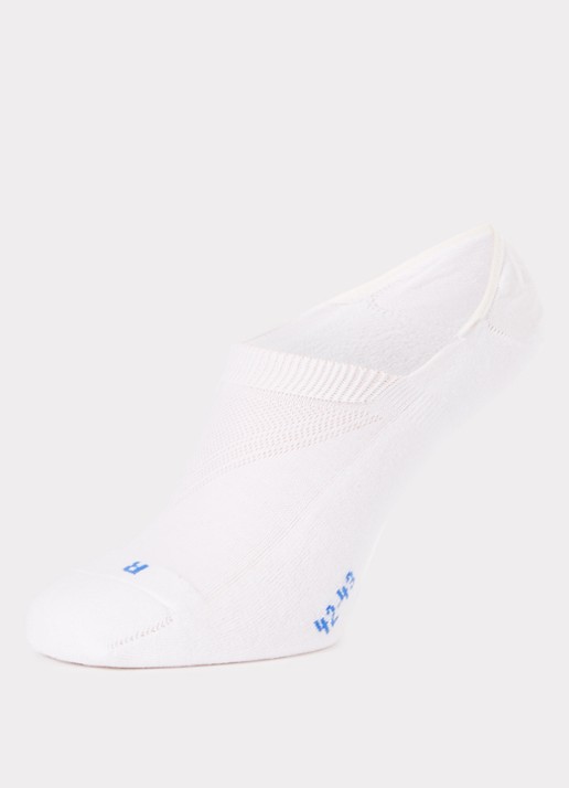 Falke Cool Kick sneakersokken met logo - detail 3 wit