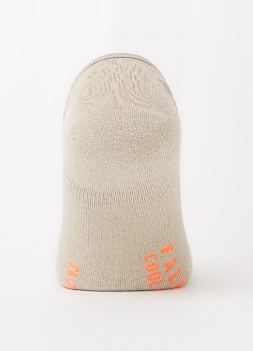 Falke Cool Kick sneakersokken met logo - voorkant 2 beige