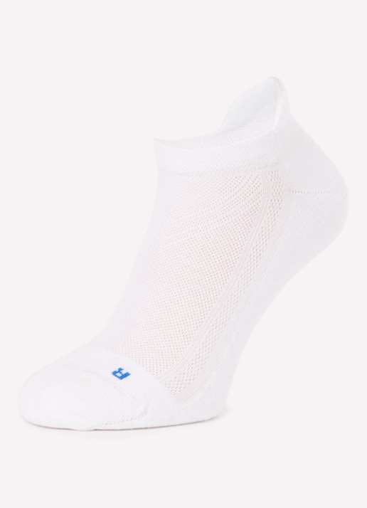 Falke Cool Kick sneakersokken met logo - detail wit