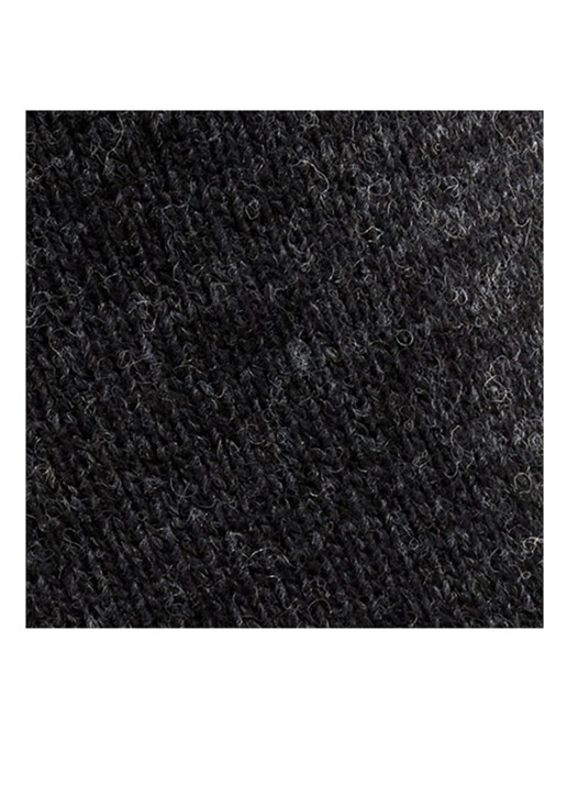 Falke Cosy Wool sokken - detail 5 antraciet