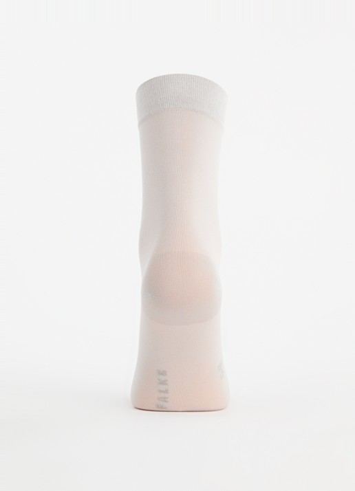 Falke Cotton Touch sokken in katoenblend - voorkant 3 zilver