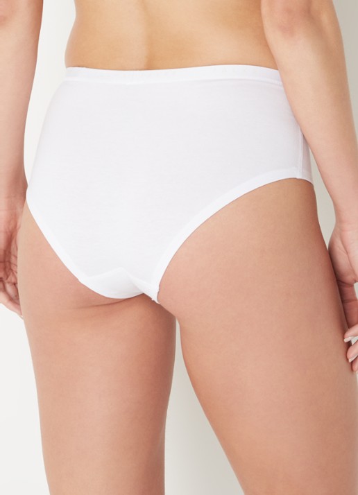 Falke Daily Climate Control hipster - achterkant 3 wit