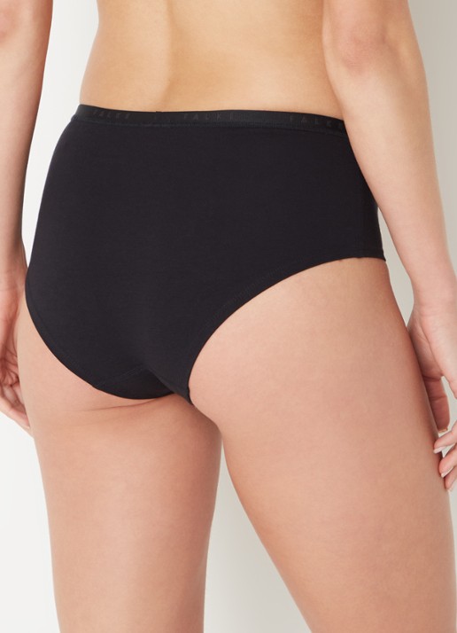 Falke Daily Climate Control hipster - achterkant 4 zwart