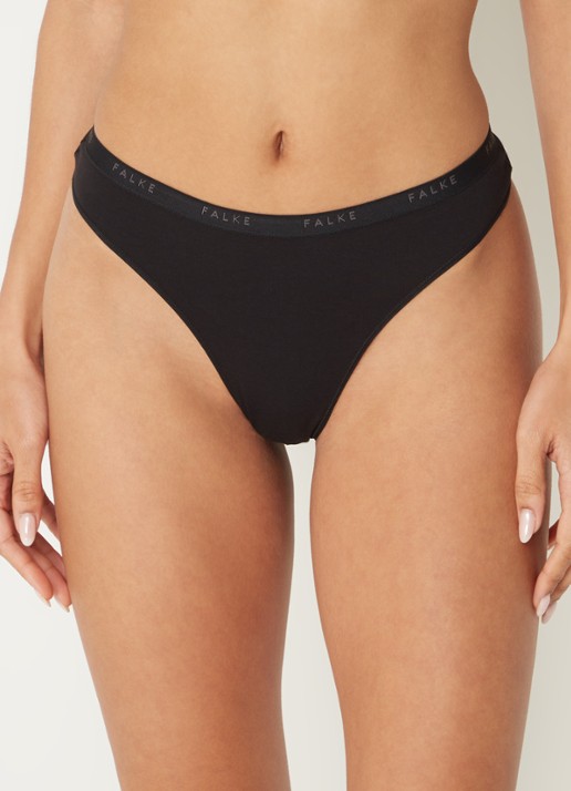 Falke Daily Comfort string met logoband in 2-pack