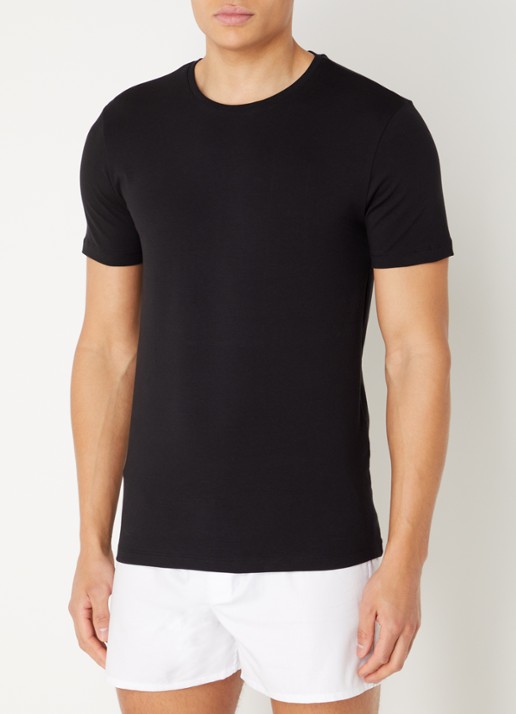 Falke Daily Comfort T-shirt met ronde hals 2-pack