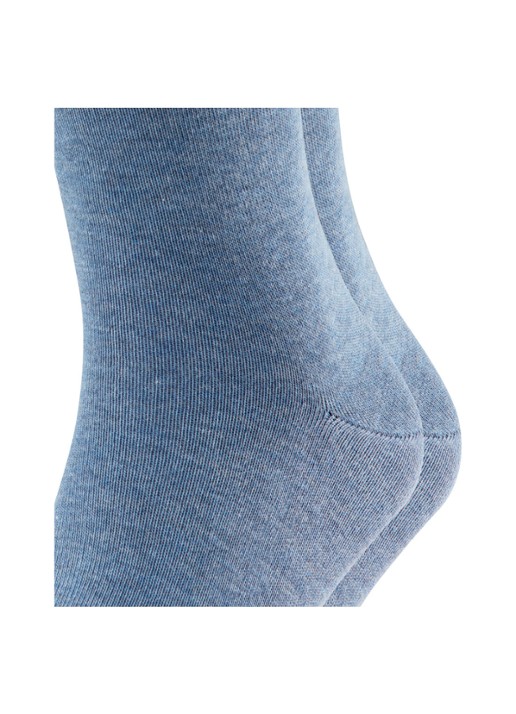 Falke Happy sokken van katoen in 2-pack - detail 3 middenblauw