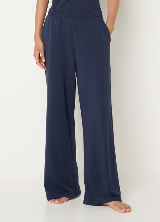 Falke High waist straight fit loungebroek