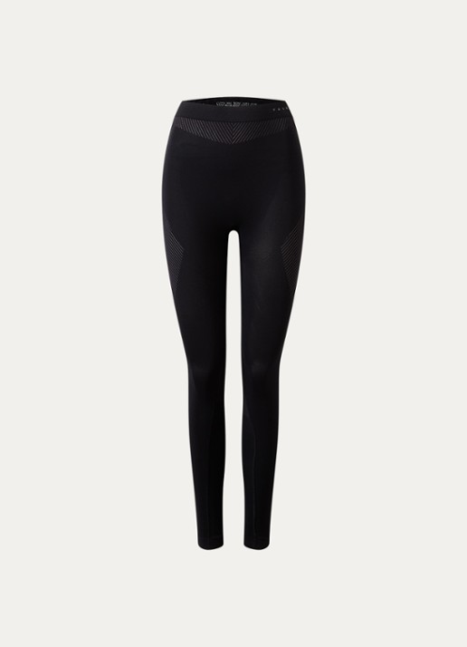 Falke High waist trainingslegging - voorkant 2 zwart