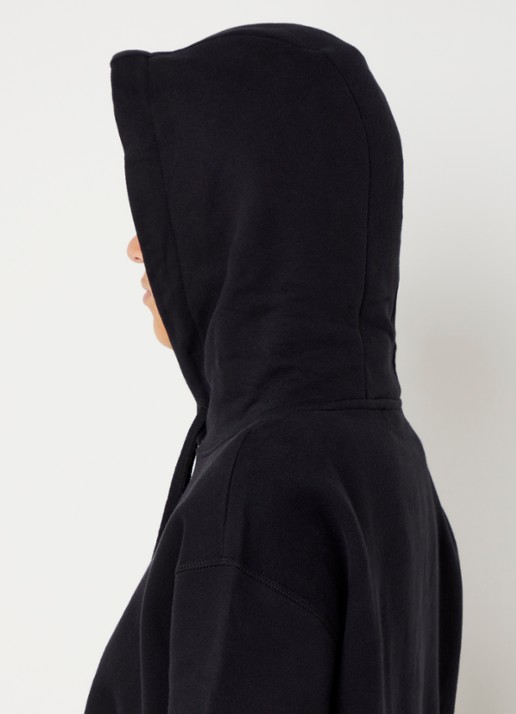 Falke Hoodie met logoprint - detail 2 zwart