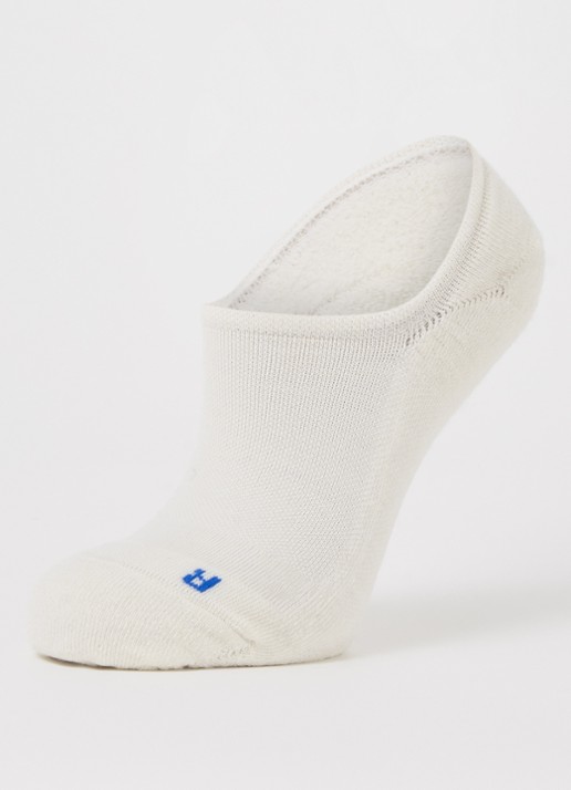 Falke Keep Warm sneakersokken in wolblend - detail 4 creme