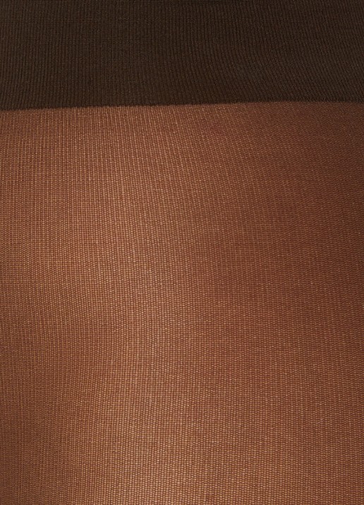 Falke Matte Deluxe panty in 30 denier - detail bruin