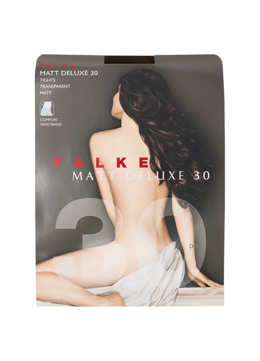 Falke Panty in 30 denier - voorkant 2 bruin